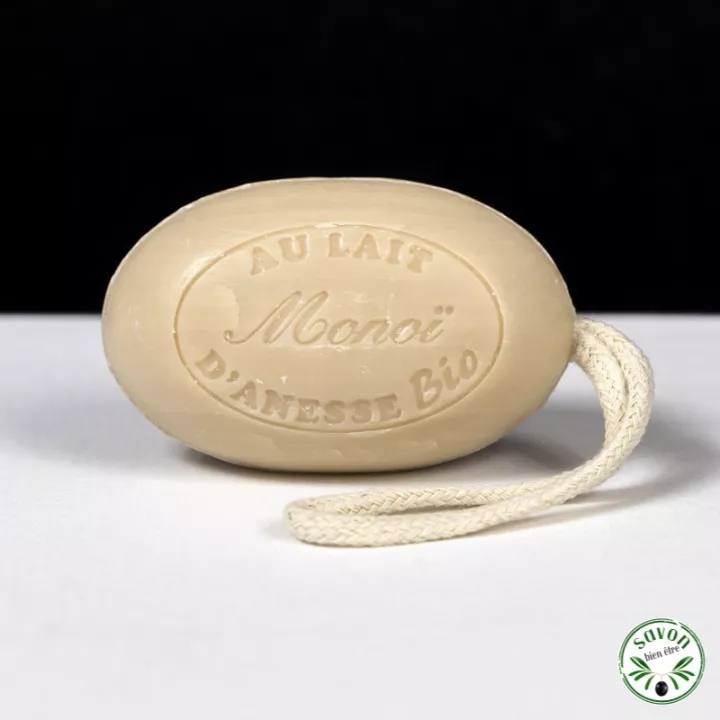 Jabón de leche de burro orgánico - Monoï - 200 gr