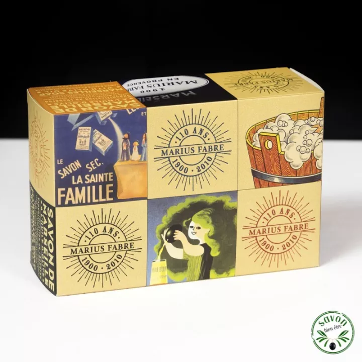 Collector Savon Box di Marsiglia - 6 x200 g - Marius Fabre