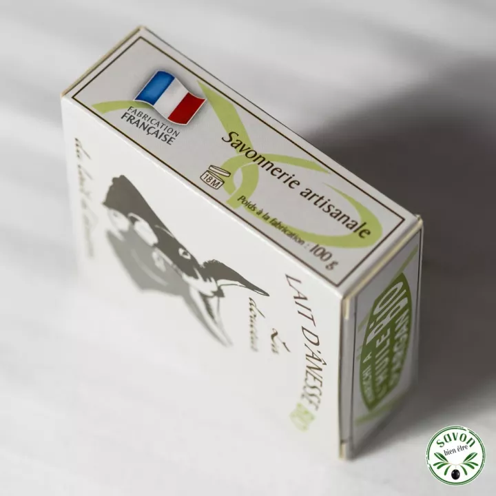 Jabón de leche de burro orgánico - Marine