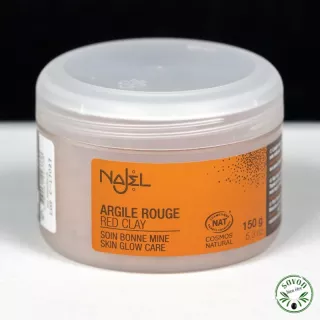 Argile rouge en poudre Najel - 150 gr
