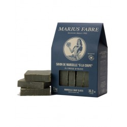 Marseille soap with olive oil cut - 1kg - Marius Fabre