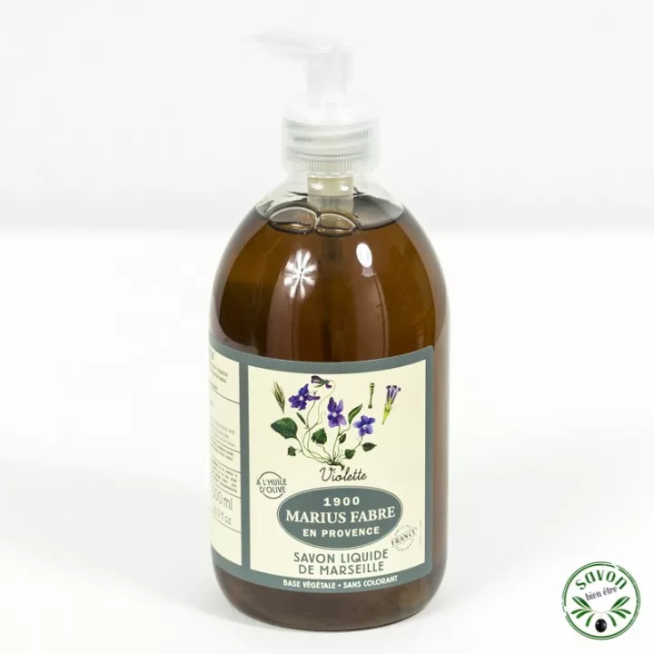 Savon liquide de Marseille Marius Fabre 1L sans parfum