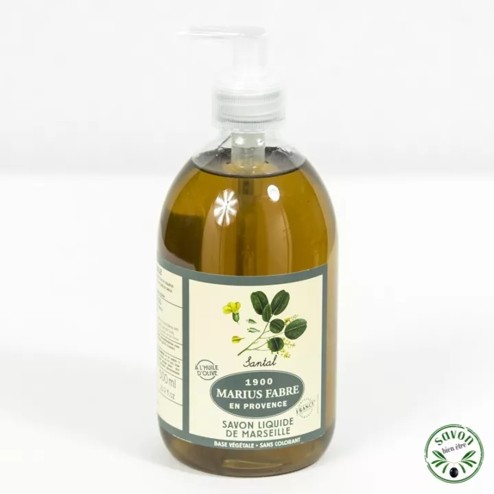 Sapone liquido di Marsiglia Marius Fabre 500 ml - Profumo Santal