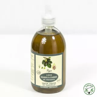 Savon liquide de Marseille Marius Fabre 1L sans parfum