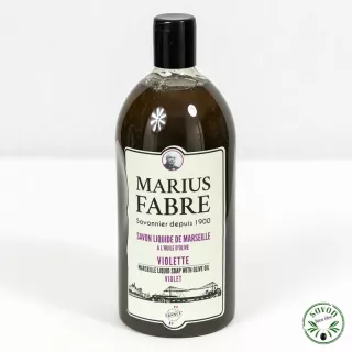 Savon liquide de Marseille Marius Fabre 1L sans parfum