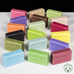 Pack 30 Provence soaps with argan oil - 71 scents to choose from