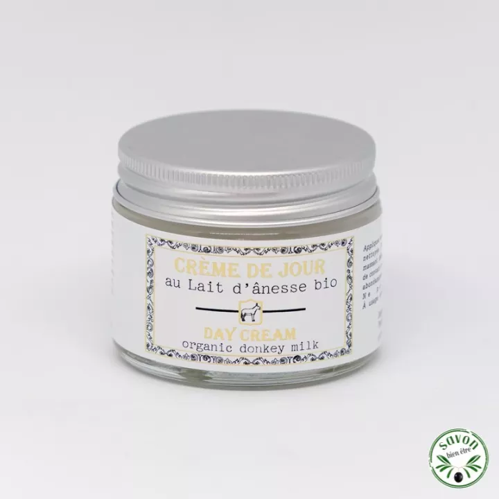 Crema de día con leche de burro orgánica