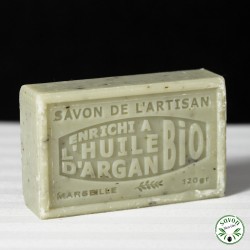 Exfoliating Algae Soap enriched with organic argan oil