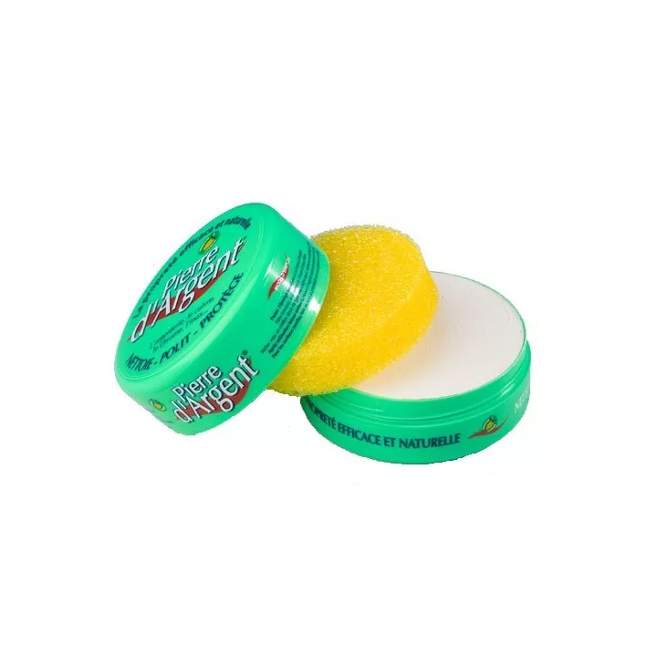 Pedra de prata com sua esponja, certificado ECOCERT -  Laco