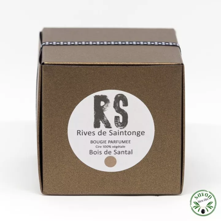 Candela profumata al legno di sandalo naturale al 100%