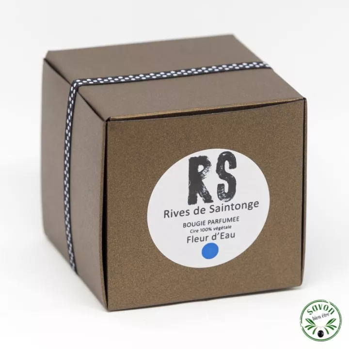 Bougie parfumée Fleur d'eau 100% naturelle