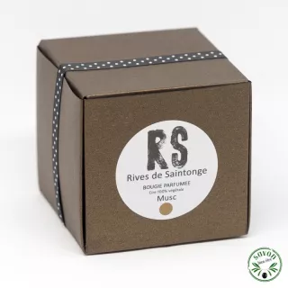 Scented candle Musc 100% natural