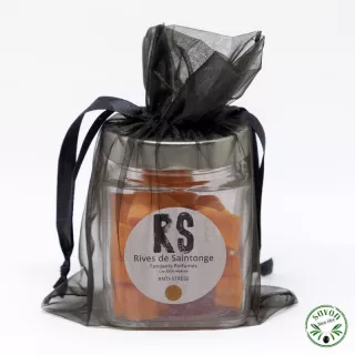 Schmelzende Kieselsteine mit 100 % pflanzlichem Sojawachs – Anti-Stress