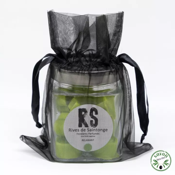 Galets fondants à la cire de colza 100 % végétale - Relaxant