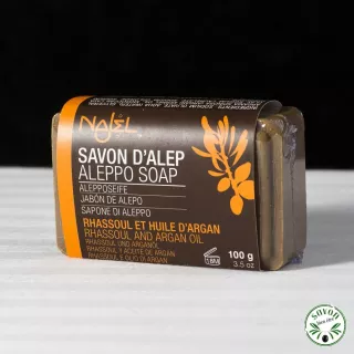 Aleppo Soap Najel en Argan & Rhassoul Huile 100 gr