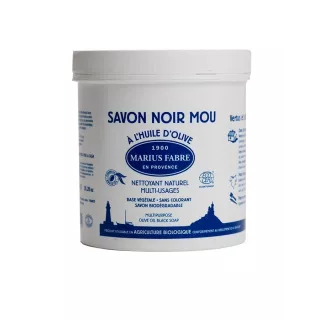 Savon noir en pâte multi-usages huile d'olive - Marius Fabre - 1Kg