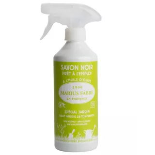 Spezielle flüssige schwarze Seife Olivenöl Garten - Marius Fabre - 500 ml sprühen