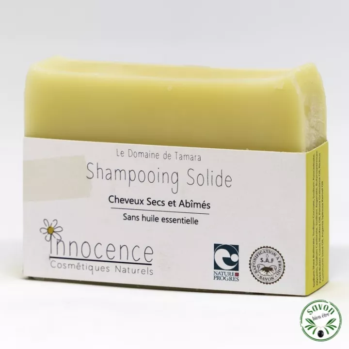 Champô sólido orgânico - cabelo seco e danificado - 100 gr