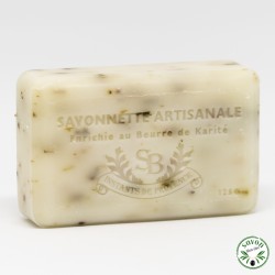 Savon sans colorant à la fleur de Lavande et beurre de karité bio