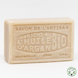 Flor de algodão Savon enriquecido com óleo de argan orgânico