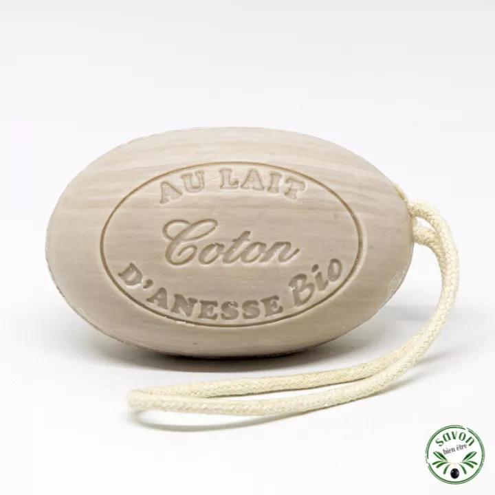 Bio Eselmilchseife - Baumwollblume - 200 gr