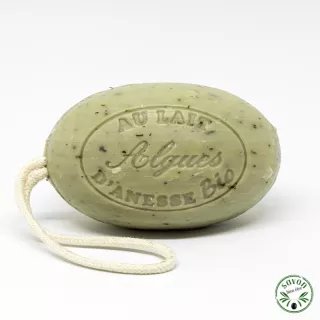 Savon corde au lait d'ânesse bio - Citron - 200 gr