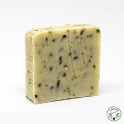 Sapone 40% Latte di Giumenta fresco e biologico - Lavanda e Salvia - Pelle grassa