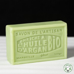 Aloe vera scented soap enriched with organic argan oil