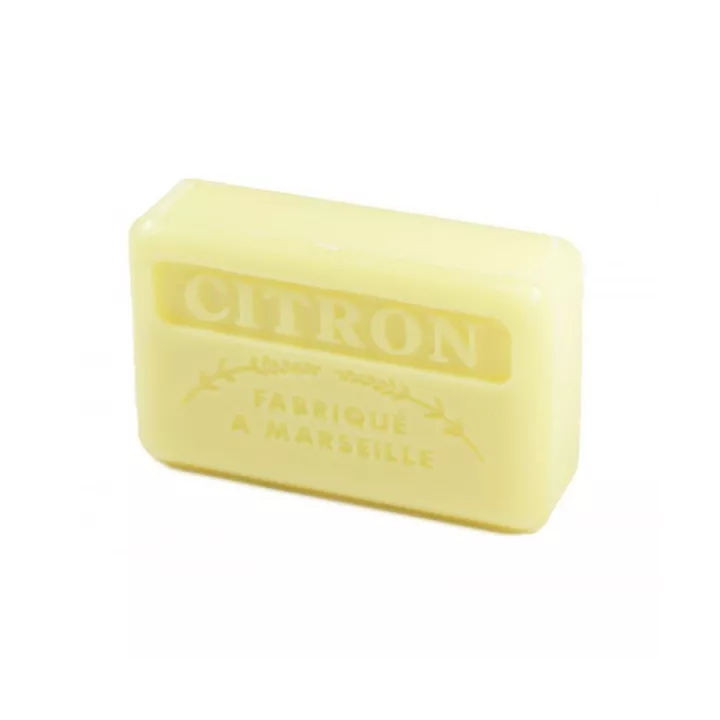 Savon parfumé - Citron -  enrichi au beurre de karité bio - 125g