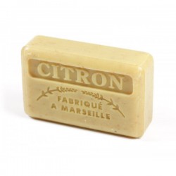 Savon parfumé - Citron broyé -  enrichi au beurre de karité bio