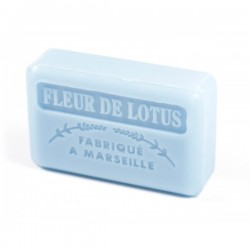 Sapone profumato - Fiore Lotus - arricchito con burro di karité biologico 