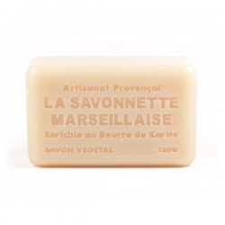 Savon parfumé - Jasmin -  enrichi au beurre de karité bio 