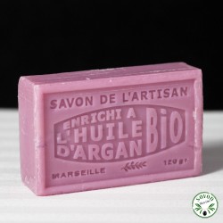 Savon parfumé Ambre boisé enrichi à l'huile d'argan Bio