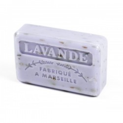 Savon parfumé - Fleurs de lavande -  enrichi au beurre de karité bio