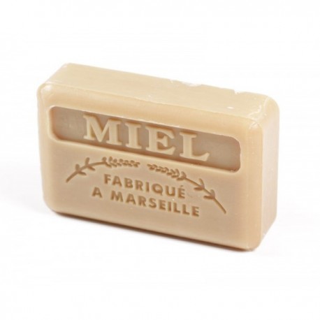 Savon parfumé - Miel -  enrichi au beurre de karité bio - 125g