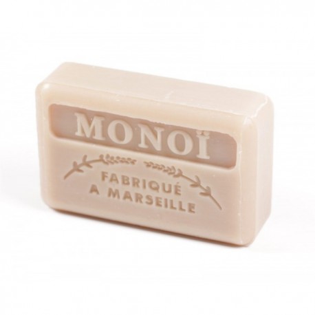 Savon parfumé - Monoï -  enrichi au beurre de karité bio - 125g