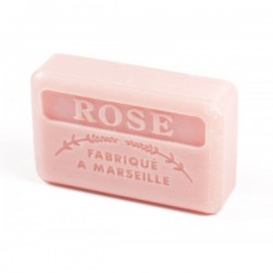 Savon parfumé - Rose -  enrichi au beurre de karité bio