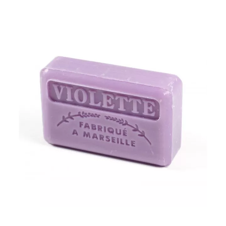 Savon parfumé - Violette -  enrichi au beurre de karité bio - 125g