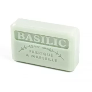 Savon parfumé au basilic enrichi au beurre de karité bio - 125g