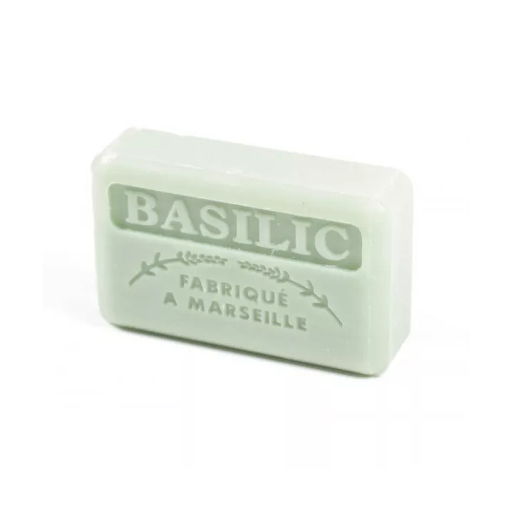 Savon parfumé au basilic enrichi au beurre de karité bio - 125g