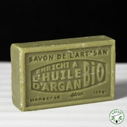 Avocado scented soap enriched with organic argan oil