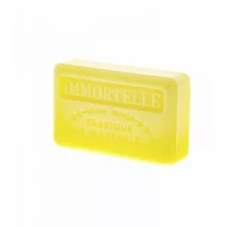 Savon parfumé à l'Immortelle enrichi au beurre de karité bio - 125g