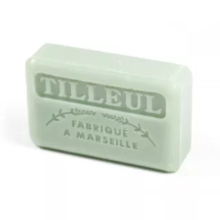 Savon parfumé au Tilleul enrichi au beurre de karité bio - 125g