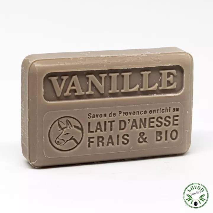 Savon au lait d’ânesse frais et bio – Vanille