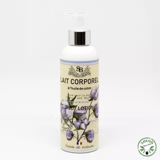 Body milk with cotton oil - 200 ml