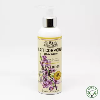 Loção corporal com óleo de damasco - 200 ml