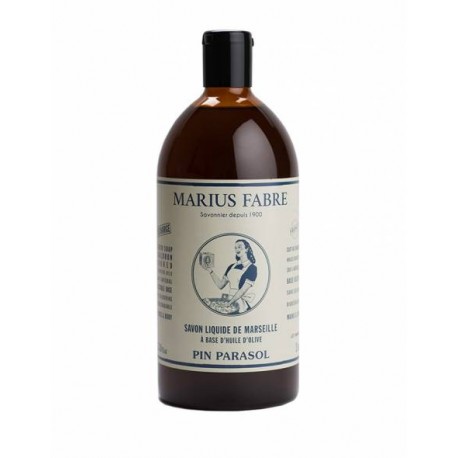 Marseille Liquid Soap – Parasole Pin - Marius Fabre - 1L