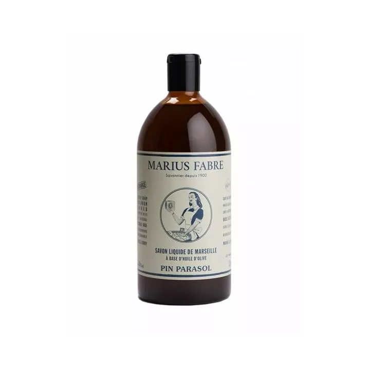 Marselha Liquid Soap – Pin parasol - Marius Fabre - 1L