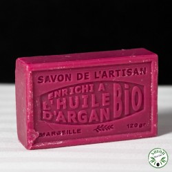 Cherry scented soap enriched with organic argan oil