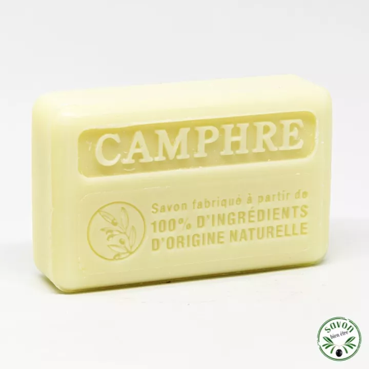 Savon Camphre, with olive oil, organic shea butter.